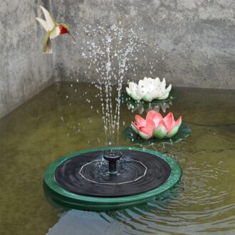 Mini Solar Fontein Solar Fontein Tuin Zwembad Vijver Outdoor Zonnepaneel Tuin Decoratie In Voorraad