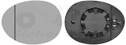 Mini Spiegelglas, buitenspiegel 0518837