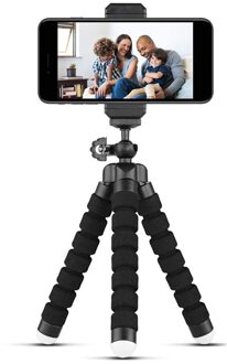 Mini Spons Octopus Statief Flexibele Draagbare Outdoor Mobiele Telefoon Kit Bluetooth Sluiter Accessoires Voor Mobiele Telefoon