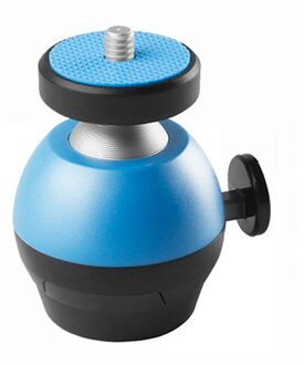 Mini Statief Bal Hoofd Aluminiumlegering Draaien Draaibare Statief Supply blauw