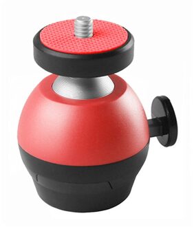 Mini Statief Bal Hoofd Aluminiumlegering Draaien Draaibare Statief Supply rood