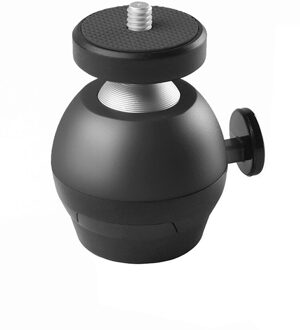 Mini Statief Bal Hoofd Aluminiumlegering Draaien Draaibare Statief Supply zwart