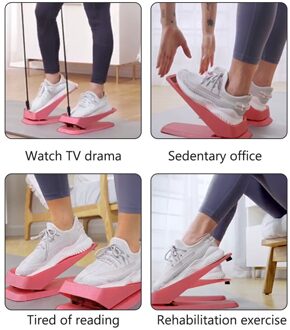 Mini Stepping Machine Met Weerstand Bands Lopen Yoga Draagbare Voor Oefening Workout Sport Indoor Home Gym Multifunctionele