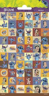 Mini Stickers Stitch - 60 stuks Multikleur - Print