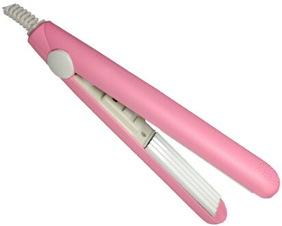 Mini Stijltang Haar Krultang Keramische Krultang Fronsen Hair Iron Styling Tools Volume Haar Krultang Met Eu Plug roze EU