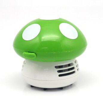 Mini Stofzuiger 6 Kleuren Leuke Mini Mushroom Corner Bureau Tafel Dust Stofzuiger Voor Auto Computer Thuis Veegmachine