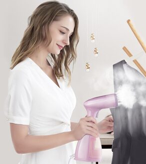 Mini Stoomstrijkijzer Draagbare Krachtige Kledingstuk Stoomboot Snel Warmte Hand Held Kledingstuk Kleding Quick Stoomboot Met Stof Brushportable EU plug