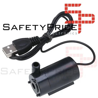 Mini submersible Water Pump DC 5V 120L/H Arduino Motor Water Pump USB