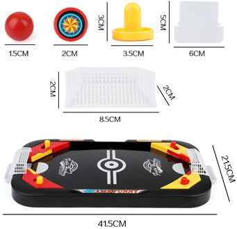 Mini Table Desktop Battle 2 in 1 Ice Hockey Game Leisure Parent-Child Educational Interactive Toy Children Kids Gift Indoor Game