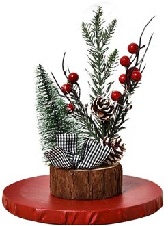 Mini Tafel Top Kerstboom Decoratie Ornamenten Led Thuis Xmas Party Decor