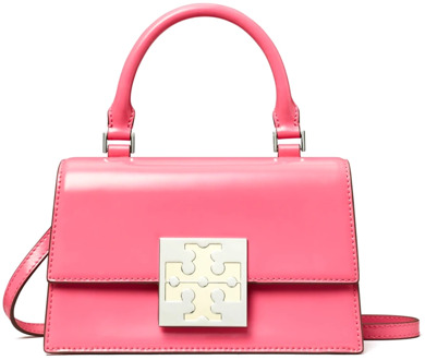 Mini Top Handle Tas Tory Burch , Pink , Dames - ONE Size
