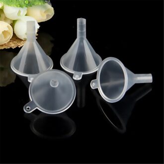 Mini Transparante Trechter Hopper Keuken Cozinha Koken Accessoires Gadgets Parfum Emulsie Verpakking Auxiliary Tool 5/10Pcs 10 stk