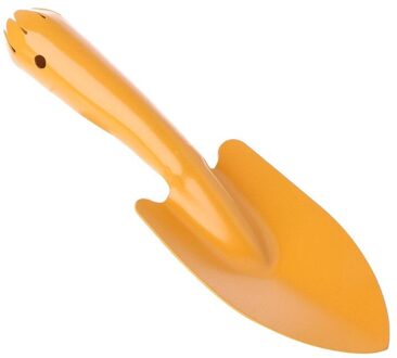 Mini Tuin Hand Tool Plant Tuinieren Schop Spade Metalen Tuin Hand Schop Bloem Bodem Planten Kids Spade Tool geel