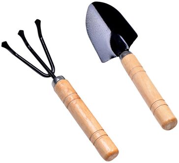 Mini Tuin Schoppen Claw Tool Met Houten Handgrepen Diy Tuin Handgereedschap Voor Multi-Functionele Indoor Tuinieren Plant Care