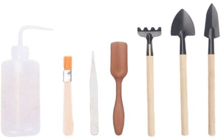 Mini Tuingereedschap Sets Vetplanten Bonsai Miniatuur Planten Bloem Gardeni N1HF BL12