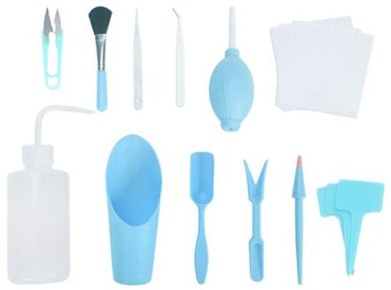 Mini Tuingereedschap Sets Vetplanten Bonsai Miniatuur Planten Bloem Gardeni W0YD BL12