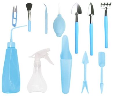 Mini Tuingereedschap Sets Vetplanten Bonsai Miniatuur Planten Bloem Gardeni W0YD BLS12