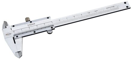 Mini Type Rvs Schuifmaat Meetbereik 0-100Mm Nauwkeurigheid 0.02Mm Kleine Metrische Meten Vernier remklauw 0-100mm zonder doos