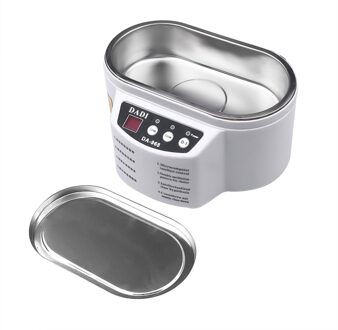 Mini Ultra Sonic Cleaner Intelligente Controle Sonic Cleaner Bad Voor Sieraden Glazen Circuit Board Cleaning Machine Met Box UK