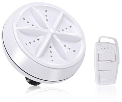 Mini Ultrasone Wasmachine Draagbare Turbo Persoonlijke Roterende Wasmachine Handig Reizen Home Business Travel Usb Aangedreven met afgelegen