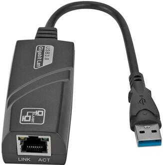 Mini Usb 3.0 Gigabit Ethernet Adapter Usb Naar RJ45 Lan Netwerkkaart Voor Windows 10 8 7 Xp Laptop pc Computer