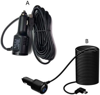 Mini Usb Auto Power Charger Adapter Kabel Snoer Voor Gps Auto Camera 3.5M Mini Usb Car Power Charger Adapter kabel Koord Voor Gps Auto