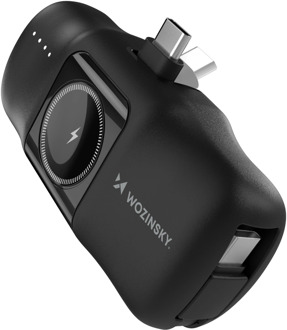 Mini USB-C Powerbank 5000mAh - Zwart