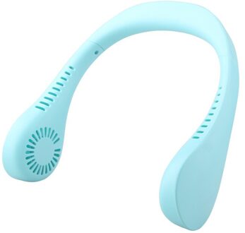 Mini Usb Draagbare Koelventilator Hals Met Oplaadbare Batterij Ultra Stille Wind Wearable Ventilator Handheld Luchtkoeler Conditioner