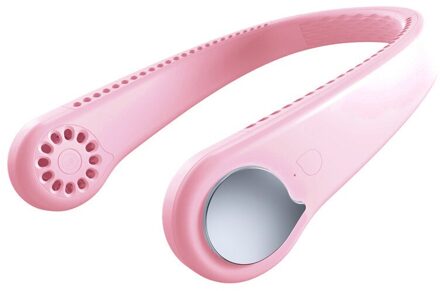 Mini Usb Draagbare Koelventilator Hals Met Oplaadbare Batterij Ultra Stille Wind Wearable Ventilator Handheld Luchtkoeler Conditioner