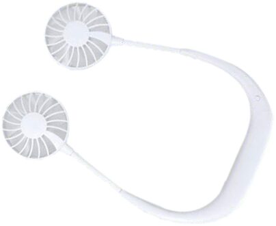 Mini Usb Draagbare Ventilator Hals Fan Nekband Met Oplaadbare Batterij Kleine Bureau Fans Handheld Luchtkoeler Conditioner Voor Kamer nee.2