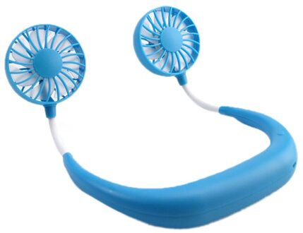Mini Usb Draagbare Ventilator Hals Fan Nekband Met Oplaadbare Batterij Kleine Bureau Fans Handheld Luchtkoeler Conditioner Voor Kamer nee.4
