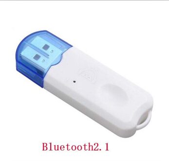 Mini Usb Dual Output Auto Bluetooth 2.1/4.0 Ontvanger Voor Desktop Notebook Host Computer Externe Draadloze Headset Muis Toetsenbord zwart