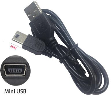Mini Usb Kabel Pvc Mini B 5pin Lengte 0.8M 1M 2M 3M Data Opladen Kabel Voor allerlei Ouderen Telefoons Digitale Camera Mp3