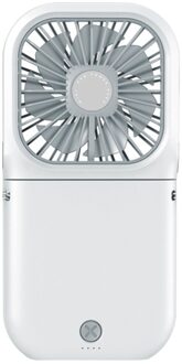 Mini Usb Ventilator Elektrische Pocket Air Cooling Fans 3 Speed Verstelbare Home Office Outdoor Fan Handheld Kleine Pocket Fan Ventilador A wit