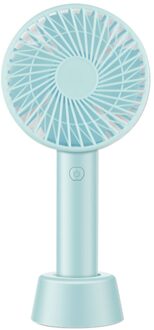 Mini Usb Ventilator Elektrische Pocket Air Cooling Fans 3 Speed Verstelbare Home Office Outdoor Fan Handheld Kleine Pocket Fan Ventilador B groen