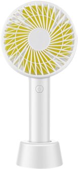 Mini Usb Ventilator Elektrische Pocket Air Cooling Fans 3 Speed Verstelbare Home Office Outdoor Fan Handheld Kleine Pocket Fan Ventilador B wit