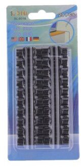 Mini Vaste Clip Hoofdtelefoon Kabel Houdt Vaste Kabel Clip Kabel Behuizing Clip Datakabel Winkel Clip Afwerking En Fixing Tool zwart