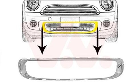 Mini Ventilatiegrille, bumper 0508596