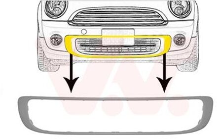 Mini Ventilatiegrille, bumper 0508597