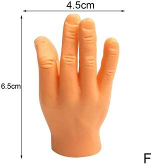 Mini Vinger Speelgoed Vinger Marionet Vijf Vingers Hand Open Game Rechts Grappig Speelgoed Hand Tiny Seek Palmen Verbergen En Pupp links C3E0