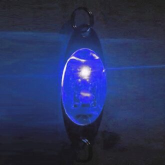 Mini Vissen Lokken Licht Te Trekken Vis Led Deep Inktvis Vissen Lichtgevende Vorm Onderwater Eye Vissen Lokken