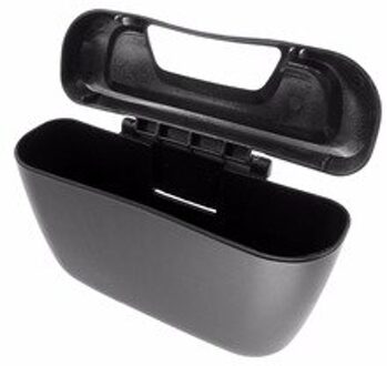 Mini Vuilnis Prullenbak Flip Opening Zwarte Auto Vuilnisbak Kladjes Papier Case Organizer Office Home Tuin Bin