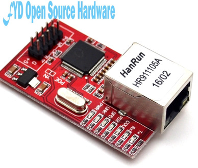 Mini W5100 LAN Ethernet Shield Network Board Module R3 W5100 3.3V Compatible For Ethernet UNO Mega 2560