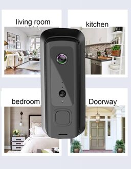 Mini Waterdichte Wifi Draadloze Video Intercom Smart Deurbel Home Security Intercom Mobiele Telefoon Monitoring Alarm
