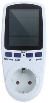 Mini Wattmeter Power Meter Wattage Voltage Huidige Frequentie Monitor Analyzer met Power Factor LCD Kosten Overbelasting Display 230 V