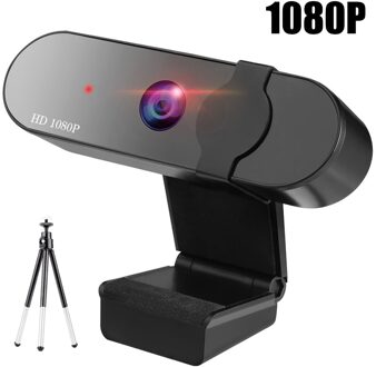 Mini Webcam Met Microfoon Full Hd 1080P/2K Usb Pc Laptop Computer Camera 'S Voor Meeting Kantoor Conferentie online Studie