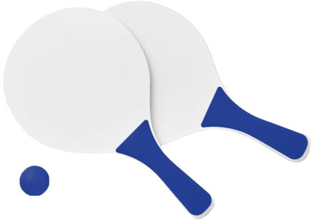 Mini wedstrijd klein strandtennis set Blauw - One size