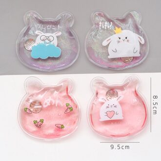 Mini Winter Herbruikbare Gel Handwarmer Leuke Grappige Woord Print Instant Verwarming Pack Warmer Meisjes Pocket Hand Voeten Water tassen groen