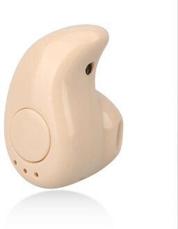 Mini Wireless In-Ear Oortelefoon Handsfree Oortelefoon Blutooth Stereo Auriculares Oordopjes Bass Bluetooth Headset huidskleur