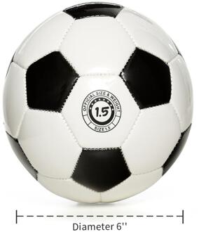 Mini Zachte Voetbal Voetbal Maat 1.5 Voor Peuters Kind Kid 'S Of Speelgoed Indoor Outdoor Training Hand Greep Tpu HB size 1.5